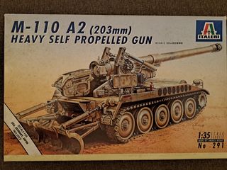 M-110 A2 1/35 MODEL KIT ITALERI