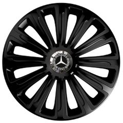Τάσια Τροχών Αυτοκινήτου Versaco 15" Trend RC Μαύρο CBX Με σήμα Mercedes-Benz 4 Τεμάχια