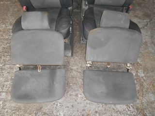 ΚΑΘΙΣΜΑΤΑ/ΣΑΛΟΝΙ NISSAN NAVARA D40  2005-2012  ΜΙΑΜΙΣΗ ΚΑΜΠΙΝΑ-thumb-1