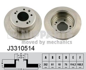 Δισκόπλακα JAPANPARTS JDP-K14