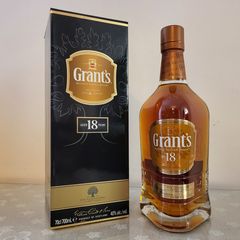 Grant's 18 years old. Blended Scotch whisky. 