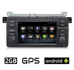 BMW E46 (1998 - 2005) Android 2GB GPS οθόνη αυτοκίνητου (WI-FI ηχοσύστημα αφής 7" ιντσών OEM Youtube 4x60W Playstore MP3 USB Radio Bluetooth Mirrorlink σειρά 3 Ε46 Μ3 318i 320i 325i εργοστασιακού