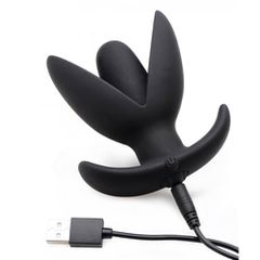 Πρωκτική σφήνα XR Master Series Vibrating Anchor Anal Plug Μαύρη