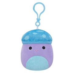 Squishmallows - 9 cm P17 Clip On - Pyle the Mushroom / Toys