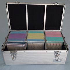 Βαλίτσα μεταφοράς & αρχειοθέτησης για 63 cds ή 390 σε sleeve θήκες (με κλειδί)