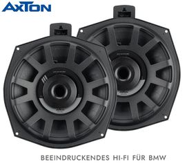 Axton ATS-BSUB4 - 20cm subwoofer Under-seat Bass for BMW -MINI