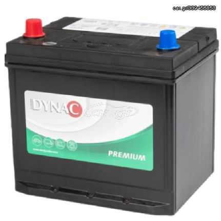 ΜΠΑΤΑΡΙΑ DYNAC JAPAN 12V 60AH 450CCA ΑΡΙΣΤΕΡΑ + ΜΕ ΠΑΤΟΥΡΑ 1TEM ΧΟΝΔΡΙΚΗ-ΛΙΑΝΙΚΗ