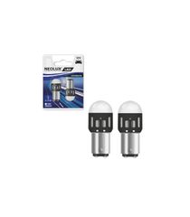 Λάμπες Led P21/5W Διπολικές BAY15D 12volt 1.2 watt Λευκές Neolux By Osram NP2260CW-02B 2 Τεμάχια