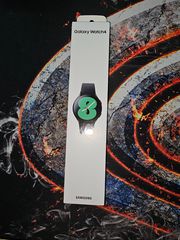 Samsung Galaxy Watch4 Aluminium 40mm Αδιάβροχο με Παλμογράφο (Black)