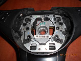 ΤΙΜΟΝΙ BMW E60 Ε61 Ε63 / Μ / ΔΕΡΜΑ  ''BMW Βαμβακας''-thumb-5