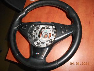 ΤΙΜΟΝΙ BMW E60 Ε61 Ε63 / Μ / ΔΕΡΜΑ  ''BMW Βαμβακας''-thumb-8