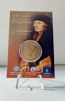 Coin card Erasmus