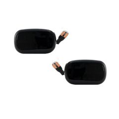 Led φλας φτερού Toyota Avensis, Avensis Verso, Camry, Corolla, Celica, Carina, HiLux Picnic, Previa, Prius, Starlet, Yaris, Yaris Verso (1999-2007) - φιμέ με τρεχούμενο φλας - σετ 2τμχ.