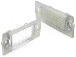 Πλαφονιέρα πίσω πινακίδας Vw Caddy / Passat 2001-2005 / Golf 5 Plus / Touran / Transporter - 2 τμχ.