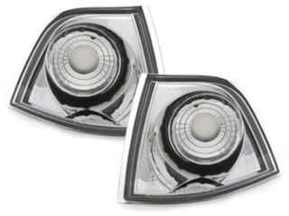 Φλας φαναριού BMW E36 (1990 -1999) sedan / combi / compact - chrome - σετ 2τμχ.
