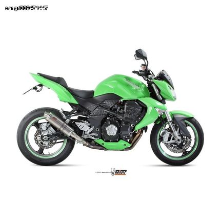 ΤΕΛΙΚΟ ΕΞΑΤΜΙΣΗΣ MIVV GP TITANIUM DOUBLE SLIP-ON KAWASAKI Z1000