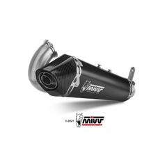 ΤΕΛΙΚΟ ΕΞΑΤΜΙΣΗΣ MIVV DELTA RACE SLIP-ON MUFFLER BLACK STAINLESS STEEL - DUCATI PANIGALE V2