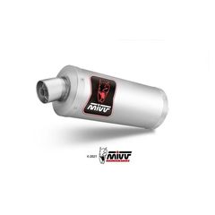 ΤΕΛΙΚΟ ΕΞΑΤΜΙΣΗΣ MIVV DAKAR SLIP-ON MUFFLER STAINLESS STEEL - YAMAHA TÉNÉRÉ 700 19-22