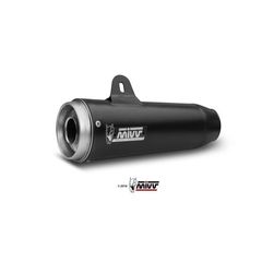 ΤΕΛΙΚΟ ΕΞΑΤΜΙΣΗΣ MIVV GHIBLI STEEL BLACK MUFFLER SUZUKI GSX-S1000