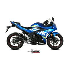 ΤΕΛΙΚΟ ΕΞΑΤΜΙΣΗΣ MIVV GP PRO CARBON MUFFLER STAINLESS STEEL END CAP SUZUKI GSX250R