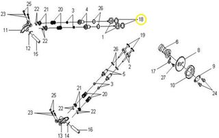 Βαλβίδα Εισαγωγής Sym Euro Mx.150 14711-H6B-000