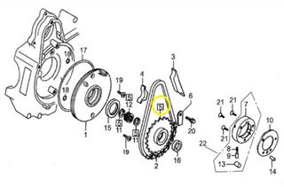 Γρανάζι Κόμπλερ Μίζας Daytona Veeroad.50 Front/Rear Disk EH001-60300