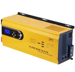 Inverter καθαρου ημιτονου 6.000W 24V/230V