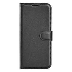 Xiaomi Poco M4 Pro 5G Θήκη Βιβλίο Μαύρο Litchi Texture Horizontal Flip Protective Case Black
