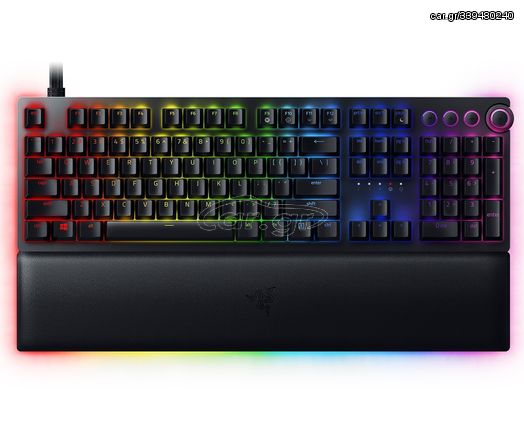 Razer Huntsman V2 Analog Gaming Μηχανικό Πληκτρολόγιο με RGB φωτισμό (Αγγλικό US)