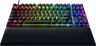 Razer Huntsman V2 TKL Gaming Μηχανικό Πληκτρολόγιο Tenkeyless με Razer Linear διακόπτες και RGB φωτισμό (Αγγλικό US)