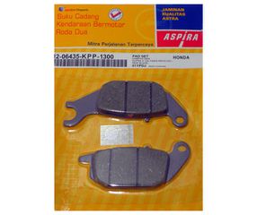 Τακάκια ASPIRA Πίσω FA343 SUPRA-X125I HELMIN