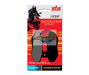 Τακάκια SBS 103HF FA86 SCOOTER 50-124CCM(A9/125-FR,TREVIS125-FR