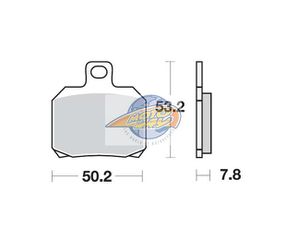 Τακάκια SBS 157MS FA266 MAXI SCOOTER 250-600CCM
