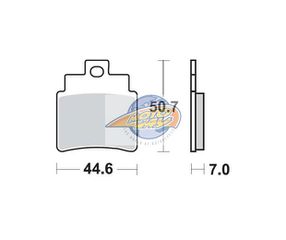 Τακάκια SBS 171CT FA355 4τμχ/Σετ MAXI SCOOTER 125-249CCM