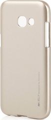 Mercury Jelly Back Cover Χρυσό (Galaxy A7 2017)