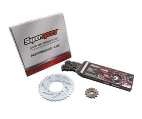 SUPERSPROX KIT Αλυσίδα-Γρανάζια 15/39 H420 X 100L GLX50,GLX90