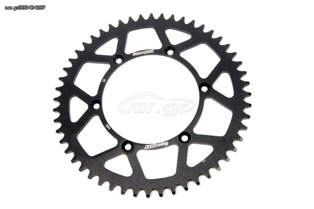 Γρανάζι Τροχού SUPERSPROX/RAL-245-52T  ALUMINIUM-Μαύρο WR250F 21-23,YZ250F 10-13