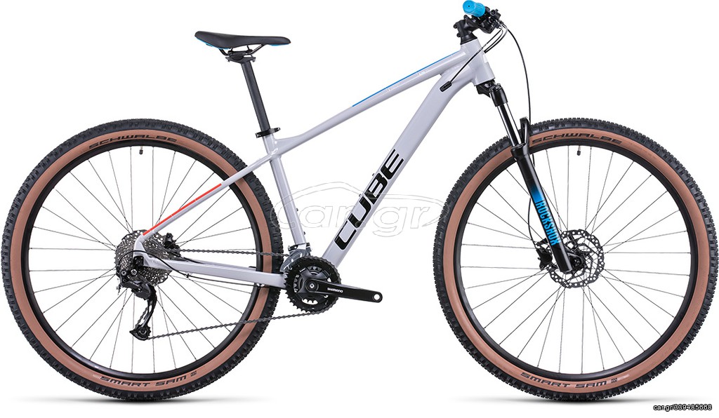 All - Mountain Cube 2022 Cube Aim SL Prismagrey 'n' Blue