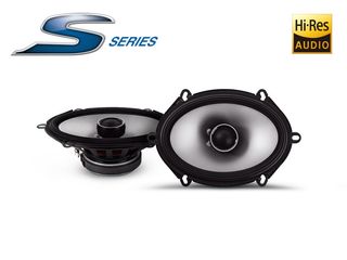 Alpine S2-S68 S-Series 15cm x 20cm (6" x 8”) Coaxial 2-Way Speakers