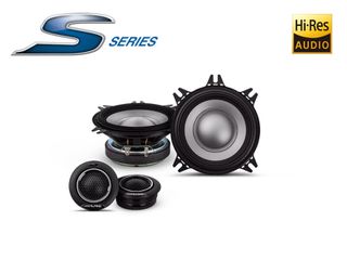 Alpine S2-S40C S-Series 10cm (4”) Component 2-Way Speakers