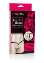 Μαύρο Στρινγκ με Πέρλες Calexotics Lovers Thong-thumb-1