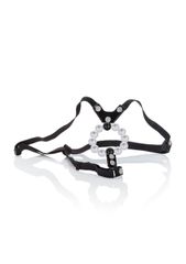 Μαύρο Στρινγκ με Πέρλες Calexotics Lovers Thong-thumb-2