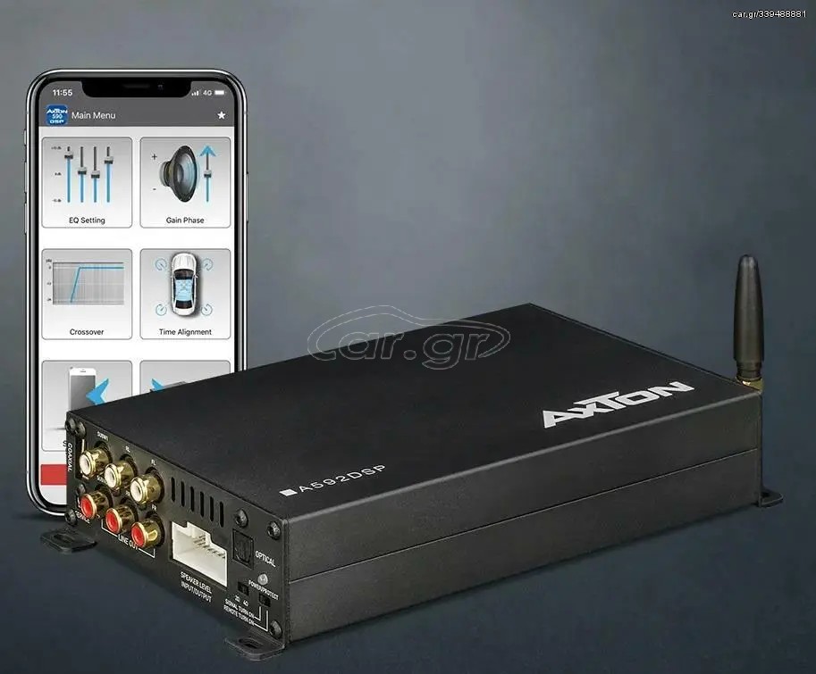 4ch Axton A592 dsp plug & play