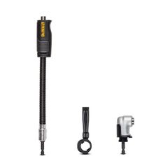 DT20501 ΤΣΟΚ ΓΩΝΙΑΚΟ 1/4+ΑΝΤΑΠΤΟΡΑΣ FLEXIBLE 285mm ΜΕ ΛΑΒΗ DEWALT