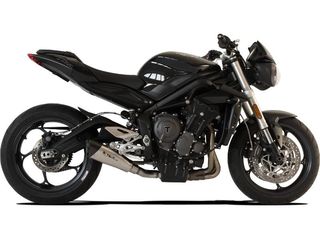 Hp Corse Εξάτμιση Τελικό EVOXTREME 260 SATIN Triumph Street Triple 765