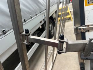 Κλούβα Mercedes-Benz 2016 ΜΟΝΟ Η ΣΧΑΡΑ !!! ( INOX ) ΠΤΥΣΣΟΜΕΝΗ ΟΡΟΦΗΣ VITO 447 / L2-thumb-2