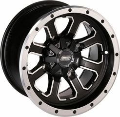 Κωδ.289037 Moose Racing τροχός πίσω 589kg 548X 548MO128110MBMF4 για SUZUKI LT-A 750 AXI 4X4 08-17 μαύρο-machined-ματ 1 τεμ τηλ.215-215-8211