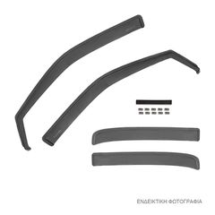 Ανεμοθραύστες Farad συμβατοί για Mitsubishi L200/ Fiat Fullback 4D 4τμχ.