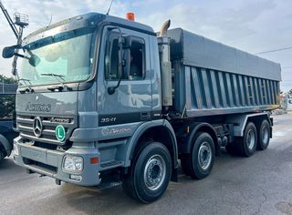 Ανατροπή Mercedes-Benz 2009 ACTROS 3541 8x4 EURO 5-thumb-2