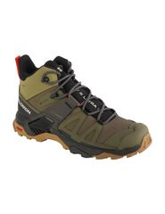 Salomon X Ultra 4 Mid GTX L41739800 Ανδρικά Ορειβατικά Μποτάκια Αδιάβροχα με Μεμβράνη Gore-Tex Deep Lichen Green / Peat / Kelp